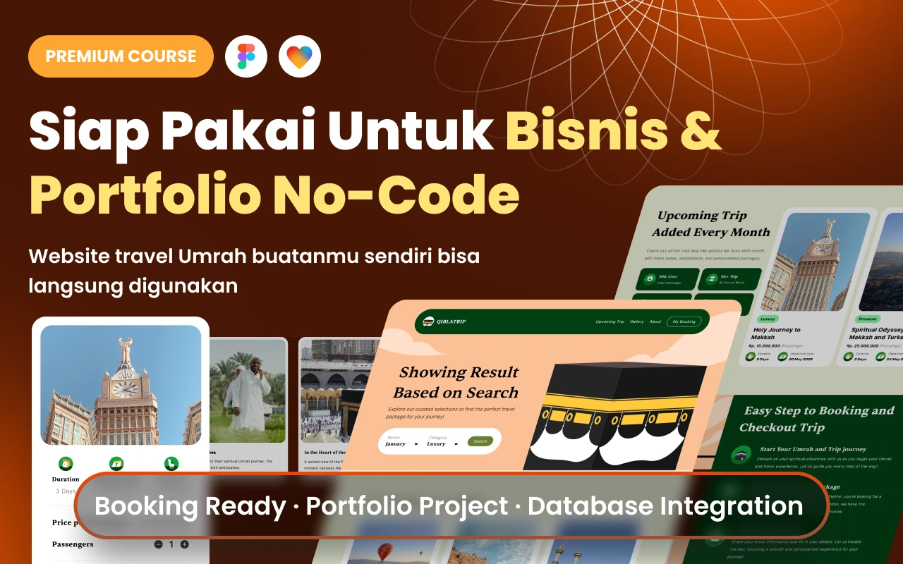 Foto kelas UI UX Figma to No-Code Lovable AI: Bikin Web Paket Umroh